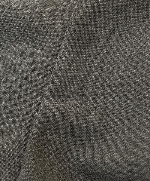 Whim Gazette（ウィムガゼット）Whim Gazette (ウィムガゼット) ワイドタックパンツ グレー サイズ:38の古着・服飾アイテム