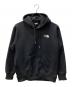 THE NORTH FACE（ザ ノース フェイス）の古着「スクエアロゴフーディ」｜ブラック
