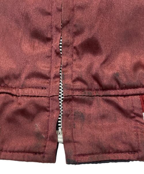 stussy（ステューシー）stussy (ステューシー) リバーシブルスカジャン ブラック×レッド サイズ:XLの古着・服飾アイテム