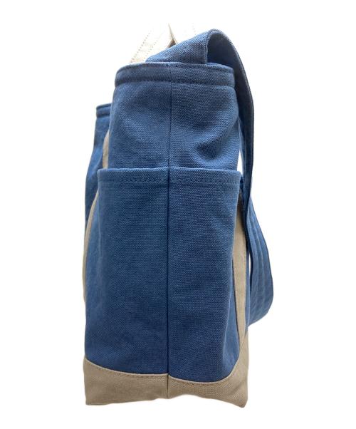 TEJIKA（テジカ）TEJIKA (テジカ) キャンバス2WAYバッグ ブルーの古着・服飾アイテム