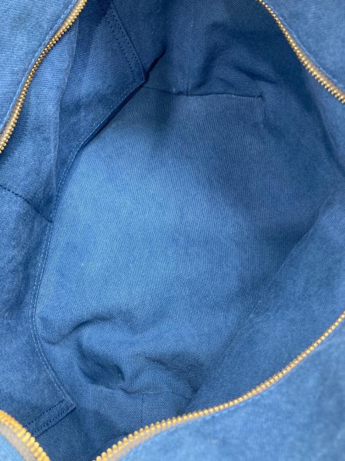 TEJIKA（テジカ）TEJIKA (テジカ) キャンバス2WAYバッグ ブルーの古着・服飾アイテム