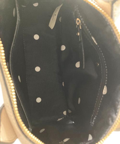 Kate Spade（ケイトスペード）Kate Spade (ケイトスペード) 2WAYバッグ ベージュの古着・服飾アイテム