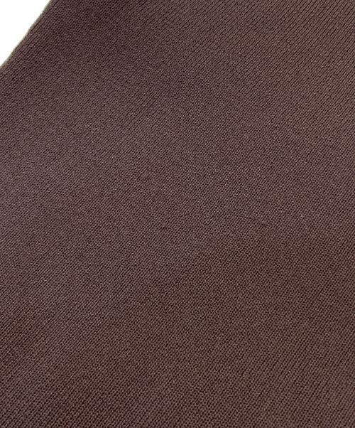TODAYFUL（トゥデイフル）TODAYFUL (トゥデイフル) SQUARENECK KNIT DRESS ブラウン サイズ:38の古着・服飾アイテム