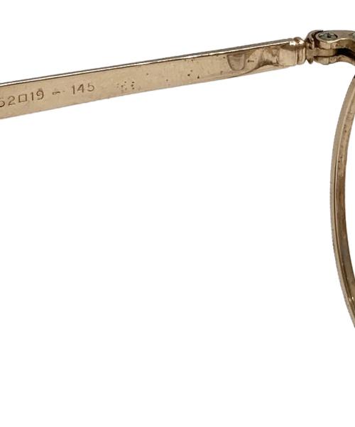 KENZO（ケンゾー）KENZO (ケンゾー) 眼鏡 ゴールドの古着・服飾アイテム