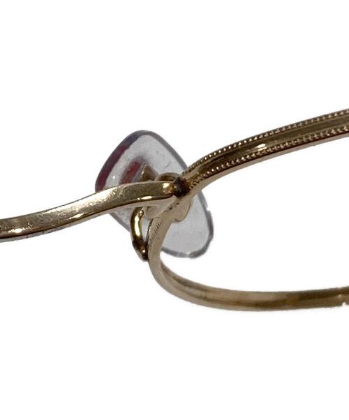 KENZO（ケンゾー）KENZO (ケンゾー) 眼鏡 ゴールドの古着・服飾アイテム