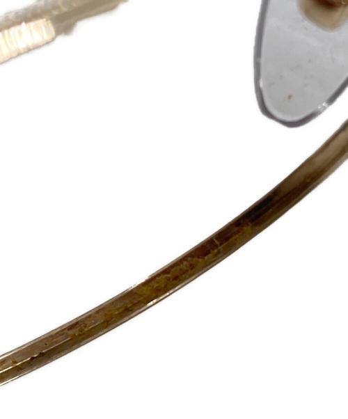 KENZO（ケンゾー）KENZO (ケンゾー) 眼鏡 ゴールドの古着・服飾アイテム