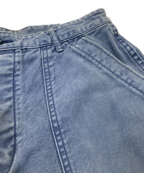 DANTON（ダントン）DANTON (ダントン) ベイカーパンツ ブルー サイズ:42の古着・服飾アイテム