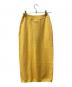 FENDI (フェンディ) ズッカ柄スカート イエロー サイズ:40 未使用品：26000円