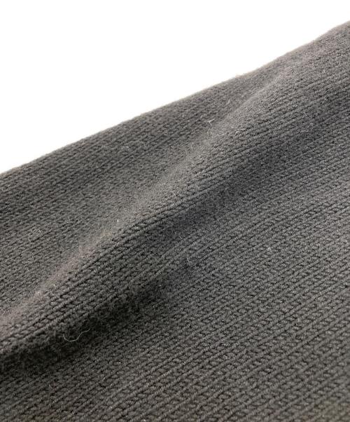 ARMANI COLLEZIONI（アルマーニ コレツィオーニ）ARMANI COLLEZIONI (アルマーニ コレツィオーニ) ハーフジップニット ブラック サイズ:XLの古着・服飾アイテム