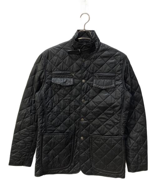 EMPORIO ARMANI（エンポリオアルマーニ）EMPORIO ARMANI (エンポリオアルマーニ) キルティングジャケット ブラック サイズ:XLの古着・服飾アイテム