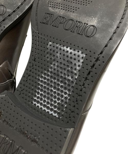 EMPORIO ARMANI（エンポリオアルマーニ）EMPORIO ARMANI (エンポリオアルマーニ) ショートブーツ グレー サイズ:43の古着・服飾アイテム