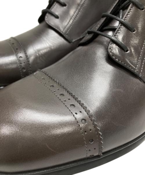 EMPORIO ARMANI（エンポリオアルマーニ）EMPORIO ARMANI (エンポリオアルマーニ) ショートブーツ グレー サイズ:43の古着・服飾アイテム