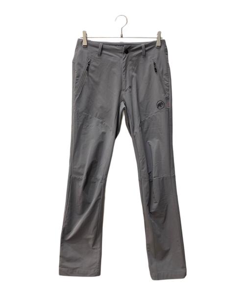 MAMMUT（マムート）MAMMUT (マムート) トレッカーズ 3.0 ソフトシェル パンツ グレー サイズ:Ｓの古着・服飾アイテム