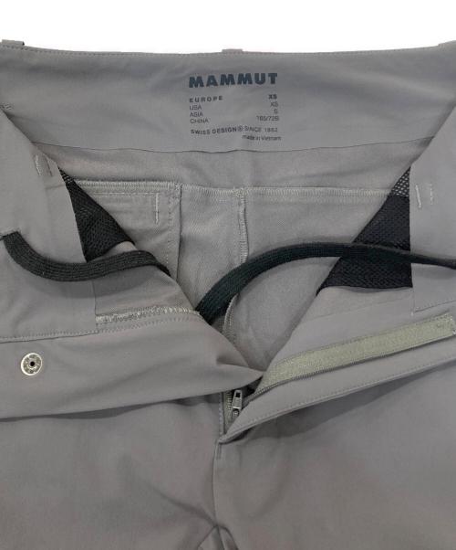 MAMMUT（マムート）MAMMUT (マムート) トレッカーズ 3.0 ソフトシェル パンツ グレー サイズ:Ｓの古着・服飾アイテム