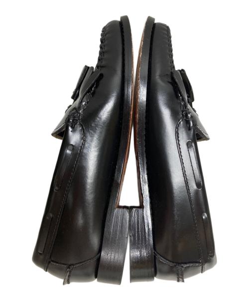 G.H.BASS&CO.（ジー・エイチ・バス・コー）G.H.BASS&CO. (ジー・エイチ・バス・コー) ESTHER キルトタッセルローファー ブラック サイズ:23.5の古着・服飾アイテム