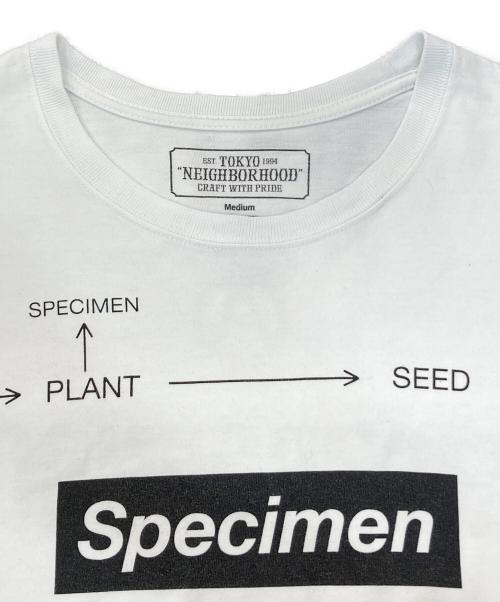 NEIGHBORHOOD（ネイバーフッド）NEIGHBORHOOD (ネイバーフッド) プリントTシャツ ホワイト サイズ:Ｍの古着・服飾アイテム