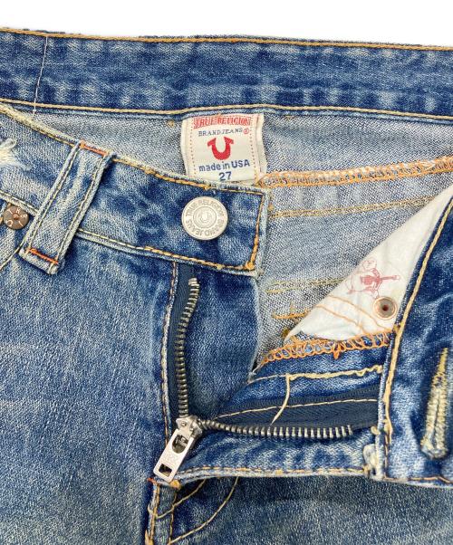 TRUE RELIGION（トゥルー レリジョン）TRUE RELIGION (トゥルー レリジョン) デニムパンツ インディゴ サイズ:27の古着・服飾アイテム