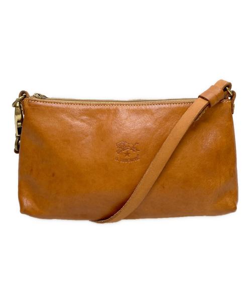 IL BISONTE（イル ビゾンテ）IL BISONTE (イル ビゾンテ) ショルダーバッグ ブラウンの古着・服飾アイテム