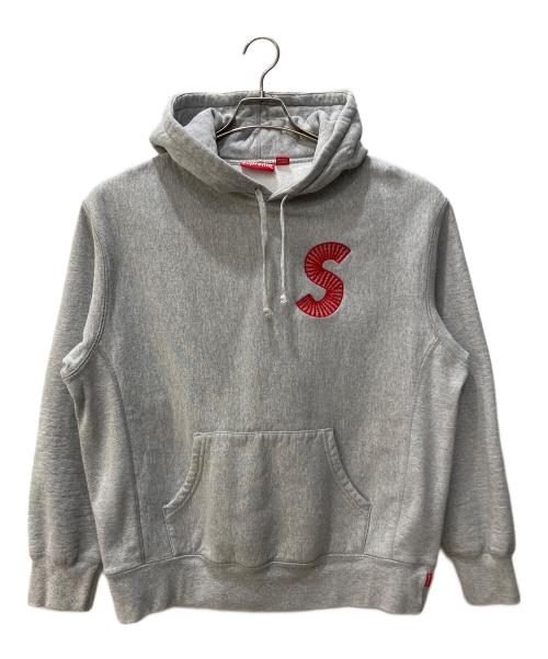 SUPREME（シュプリーム）SUPREME (シュプリーム) S Logo Hooded Sweatshirt グレー サイズ:Ⅿの古着・服飾アイテム