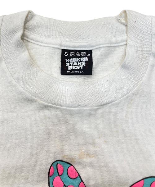 SCREEN STARS（スクリーンズスターズ）SCREEN STARS (スクリーンズスターズ) ヴィンテージキャラクターＴシャツ ホワイト サイズ:Sの古着・服飾アイテム
