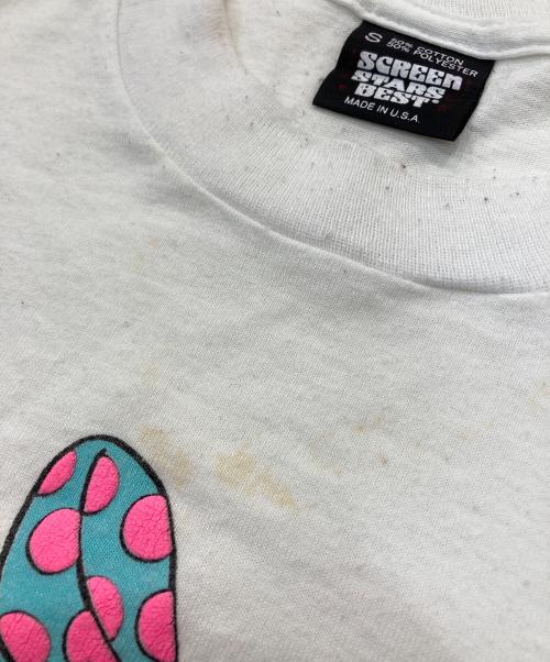 SCREEN STARS（スクリーンズスターズ）SCREEN STARS (スクリーンズスターズ) ヴィンテージキャラクターＴシャツ ホワイト サイズ:Sの古着・服飾アイテム