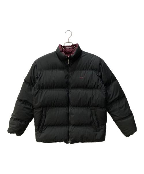 NIKE（ナイキ）NIKE (ナイキ) リバーシブルダウンジャケット ブラック サイズ:Ⅼの古着・服飾アイテム