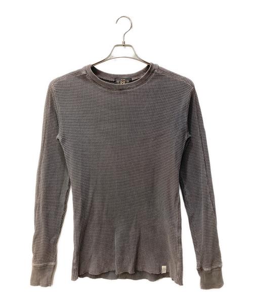 RRL（ダブルアールエル）RRL (ダブルアールエル) サーマルカットソー グレー サイズ:XSの古着・服飾アイテム