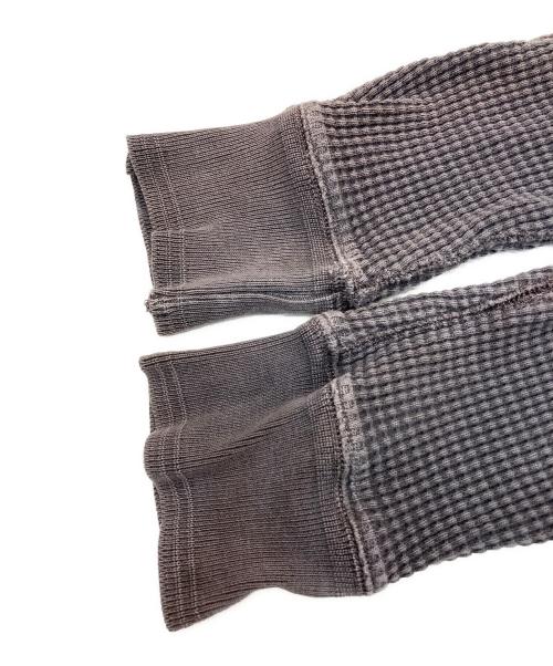 RRL（ダブルアールエル）RRL (ダブルアールエル) サーマルカットソー グレー サイズ:XSの古着・服飾アイテム