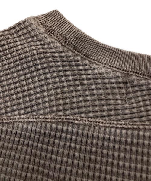 RRL（ダブルアールエル）RRL (ダブルアールエル) サーマルカットソー グレー サイズ:XSの古着・服飾アイテム