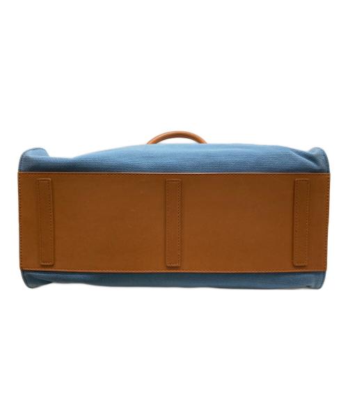 RALPH LAUREN（ラルフローレン）RALPH LAUREN (ラルフローレン) 2wayキャンバストートバッグ ブルーの古着・服飾アイテム