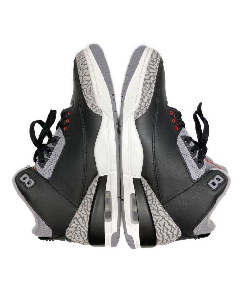 NIKE（ナイキ）NIKE (ナイキ) AIR JORDAN 3 RETRO グレー サイズ:26.5の古着・服飾アイテム