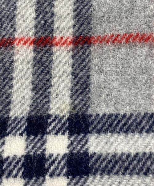 BURBERRY LONDON（バーバリーロンドン）BURBERRY LONDON (バーバリーロンドン) ノバチェックマフラー グレー サイズ:65cm×120ｃｍの古着・服飾アイテム