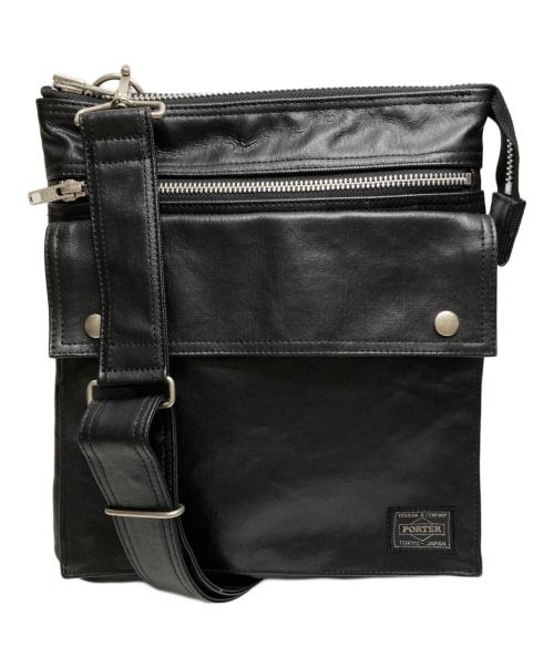 PORTER（ポーター）PORTER (ポーター) ショルダーバッグ ブラック サイズ:記載なしの古着・服飾アイテム