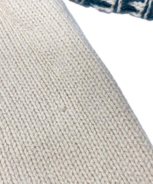 PAUL SMITH（ポールスミス）PAUL SMITH (ポールスミス) ウールニットセーター ベージュ サイズ:Mの古着・服飾アイテム