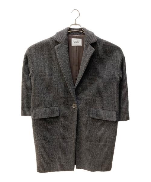 DEUXIEME CLASSE（ドゥーズィエム クラス）DEUXIEME CLASSE (ドゥーズィエム クラス) チェスターコート グレー サイズ:FREEの古着・服飾アイテム