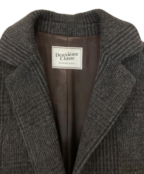 DEUXIEME CLASSE（ドゥーズィエム クラス）DEUXIEME CLASSE (ドゥーズィエム クラス) チェスターコート グレー サイズ:FREEの古着・服飾アイテム