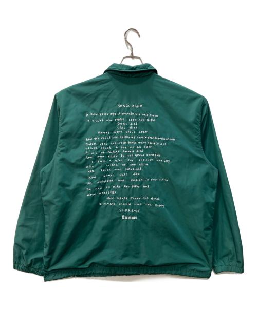 SUPREME（シュプリーム）Supreme (シュプリーム) Gummo Coaches Jacket グリーン サイズ:XLの古着・服飾アイテム