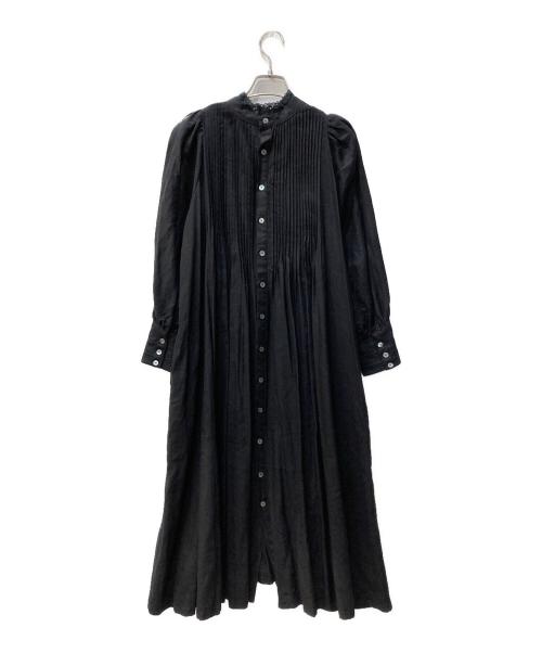 onomatopee（オノマトペ）onomatopee (オノマトペ) リネンワンピース ブラック サイズ:FREEの古着・服飾アイテム