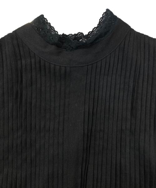 onomatopee（オノマトペ）onomatopee (オノマトペ) リネンワンピース ブラック サイズ:FREEの古着・服飾アイテム