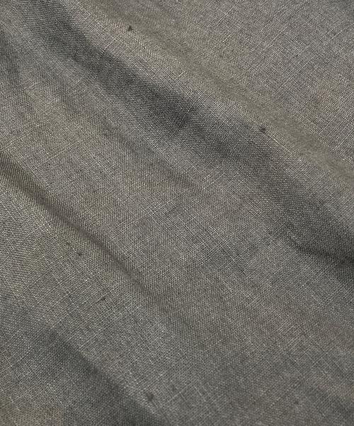 08MAB（ゼロハチマブ）08MAB (ゼロハチマブ) ピンタックボリューム袖リネンワンピース グレー サイズ:FREEの古着・服飾アイテム