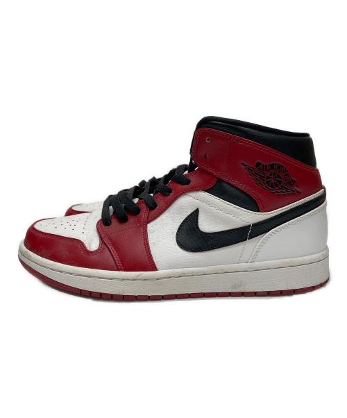 NIKE（ナイキ）NIKE (ナイキ) AIR JORDAN 1 MID CHICAGO レッド サイズ:27の古着・服飾アイテム