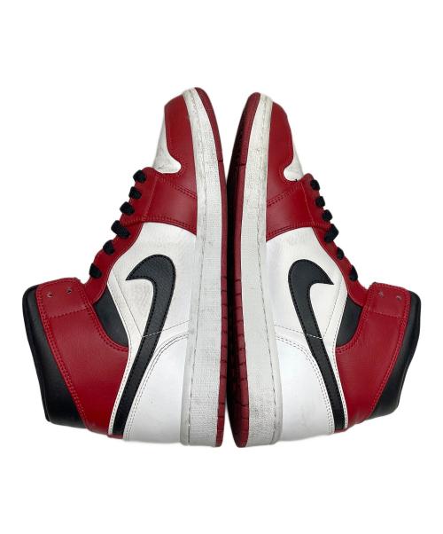 NIKE（ナイキ）NIKE (ナイキ) AIR JORDAN 1 MID CHICAGO レッド サイズ:27の古着・服飾アイテム