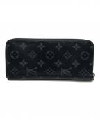 LOUIS VUITTONルイ ヴィトン）の古着「ジッピーウォレット・ヴェルティカル」｜ブラック