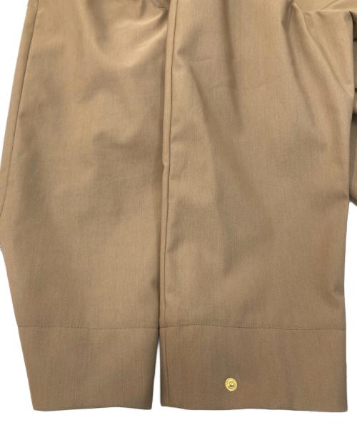 Noble（ノーブル）Noble (ノーブル) ウインドプルーフステンカラーコート ブラウン サイズ:38の古着・服飾アイテム