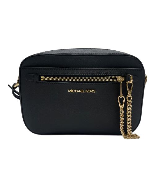 MICHAEL KORS（マイケル・コース）MICHAEL KORS (マイケル・コース) JET SET ショルダーバッグ ブラックの古着・服飾アイテム