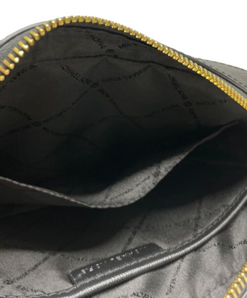 MICHAEL KORS（マイケル・コース）MICHAEL KORS (マイケル・コース) JET SET ショルダーバッグ ブラックの古着・服飾アイテム