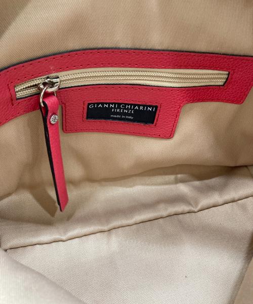 GIANNI CHIARINI（ジャンニ キアリーニ）GIANNI CHIARINI (ジャンニ キアリーニ) ショルダーバッグ レッドの古着・服飾アイテム