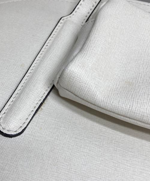 GIANNI CHIARINI（ジャンニ キアリーニ）GIANNI CHIARINI (ジャンニ キアリーニ) 2WAYバッグ ホワイトの古着・服飾アイテム