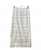 SLOBE IENAスローブ イエナ）の古着「スカート」｜ホワイト