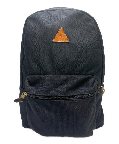 IL BISONTE（イル ビゾンテ）IL BISONTE (イル ビゾンテ) バックパック ブラックの古着・服飾アイテム